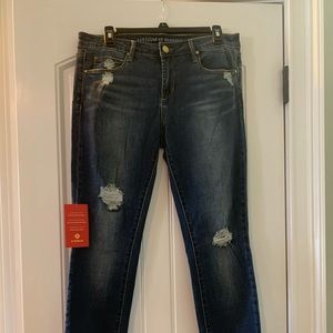 NWT Evereve | Articles of Society Sarah Raw Hem Skinny Jeans Size 29